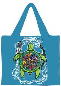 772665180167 Shopping Bag: Prayers For Turtle Island - 18x15"