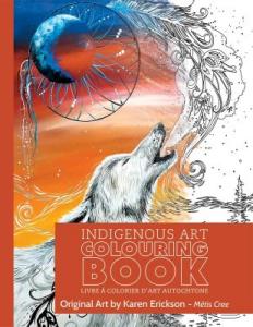 772665380369 Colouring Book - Indigenous Art - Metis Cree