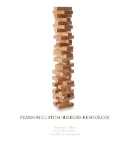 Custom Business - Algonquin College