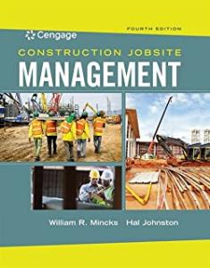 9781305537095 Construction Jobsite Management