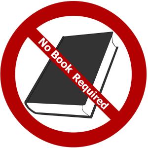 No Book Required
