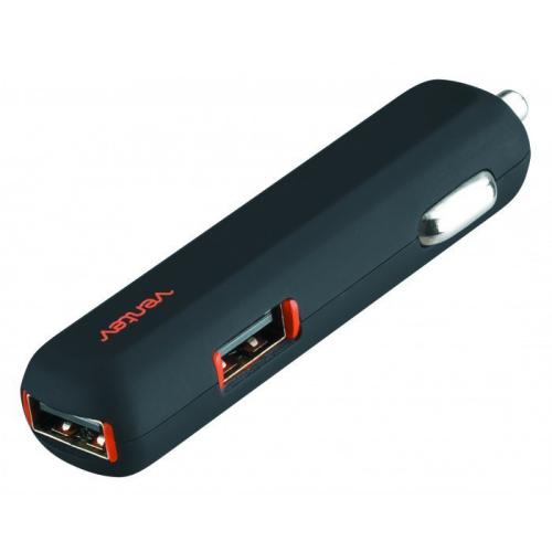 CAR CHARGER: 12 W 2 PORT