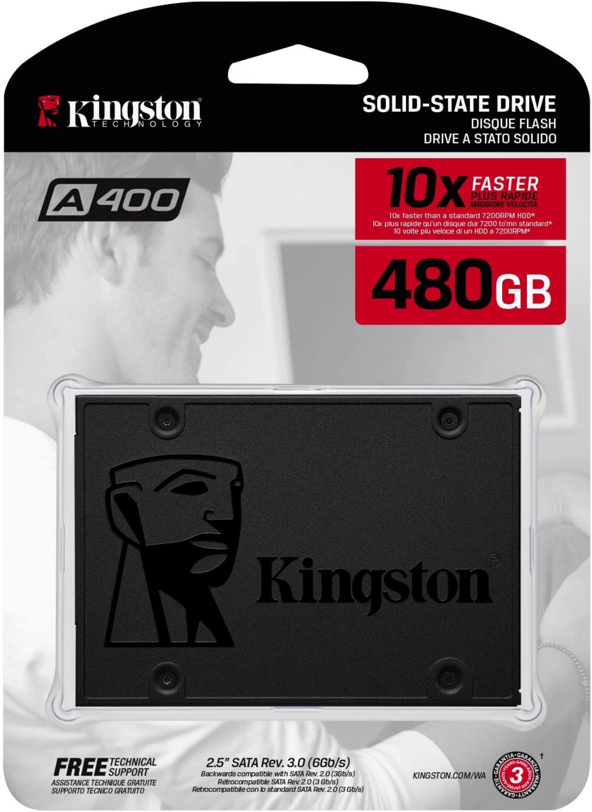 KINGSTON 480GB SSD 2.5IN