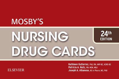 MOSBY'S NURSING DRUG CARD