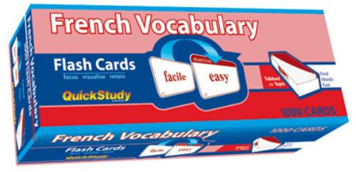 FRENCH VOCAB: FLASH CARDS