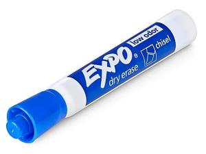 071641800038 Marker - Blue Expo Chisel Tip - Dry Erase
