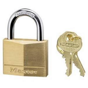 071649375507 Lock: Solid Brass W/Key "Master"