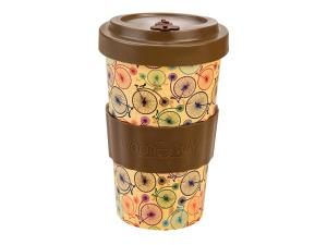 3830066920380 Wood Way Bamboo Cup 500ml - Bicycles Brown
