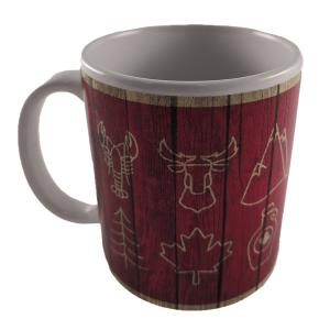 625384914394 Mug: Canada Red Barndoor