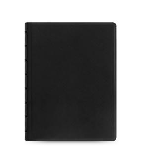 757286602144 Notebook: Filofax Saffiano, A5, Black