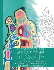 772665380338 Colouring Book - Indigenous Art - Saulteaux Ojibway
