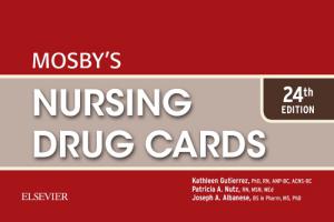9780323416382 Mosby's Nursing Drug Cards