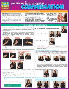 9781423228554 American Sign Language Conversation