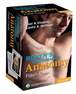 9781451194500 Rohen's Photographic Anatomy Flash Cards