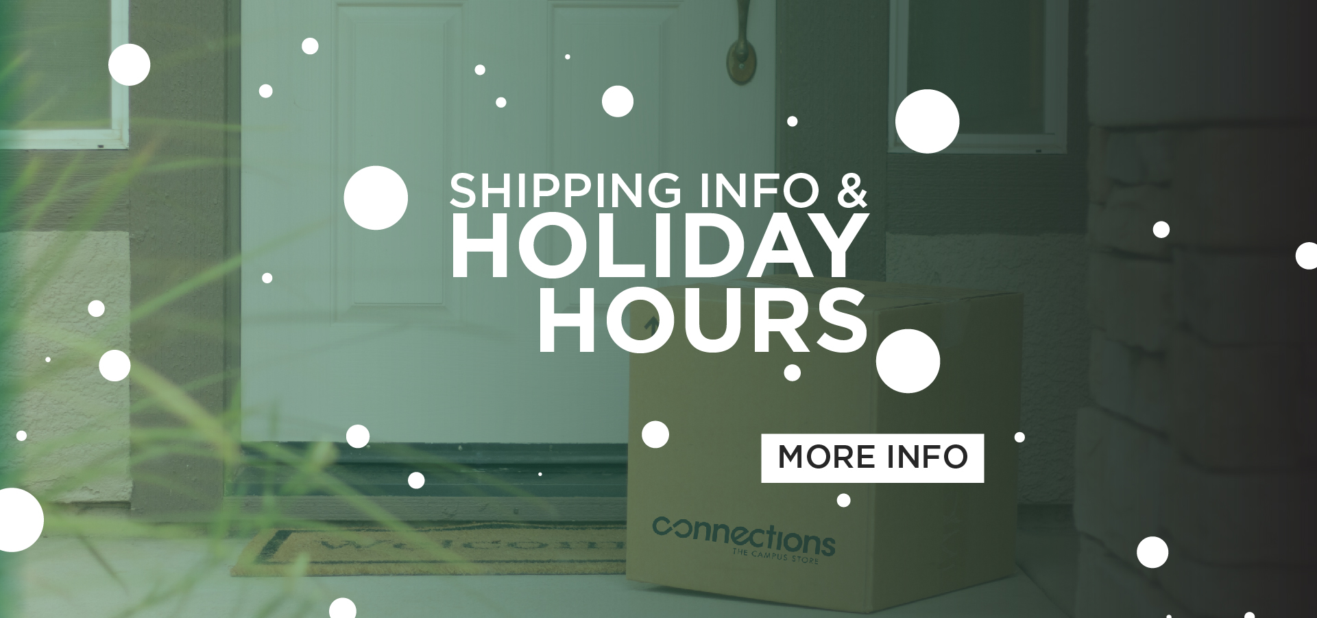 Shipping Information & Holiday Hours. Click to Learn More ->